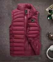 emporio armani mountain doudoune sans manche hiver zipper sac rouge